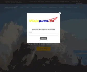 Viajapues.co(Tu Agencia de Viajes y Aerolineas Bajo Costo) Screenshot