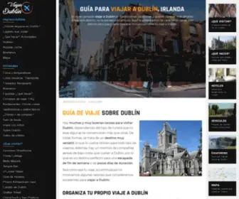 Viajardublin.com(Viajar Dublín) Screenshot