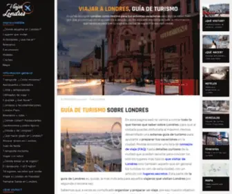Viajarlondres.com(Viajar Londres: La mejor guía de turismo sobre Londres 2020) Screenshot