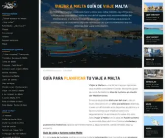 Viajarmalta.com(Viajar Malta: Completa guía de turismo y viaje a Malta 2020) Screenshot