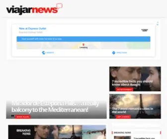 Viajarnews.com(Tourism Web No.1) Screenshot