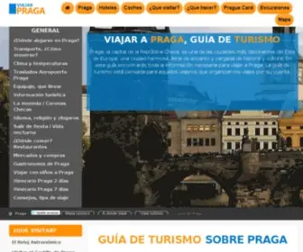 Viajarpraga.com(Guía de viaje y turismo sobre Praga 2022) Screenshot