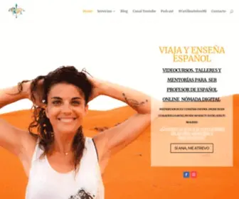 Viajayensenaespanol.com(Viaja y Ense) Screenshot