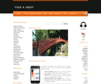 Viajeajapon.com(Japón) Screenshot