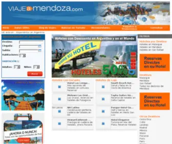 Viajeamendoza.com(Hoteles) Screenshot