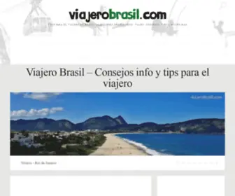 Viajerobrasil.com(Viajero Brasil) Screenshot