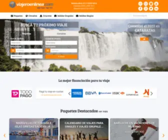 Viajeroenlinea.com(Viajeroenlinea) Screenshot