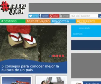 Viajerojoven.com.mx(Viajero Joven) Screenshot