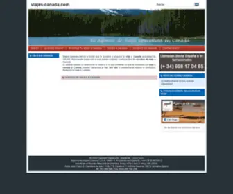 Viajes-Canada.com(Dominio Caducado) Screenshot