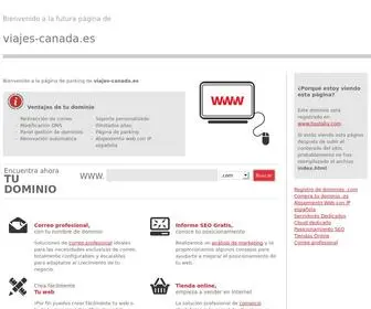 Viajes-Canada.es(Parking de Dominio) Screenshot