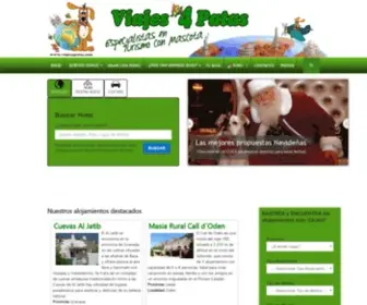 Viajes4Patas.com(Vacaciones con perro) Screenshot