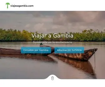 Viajesagambia.com(Viajes a Gambia) Screenshot