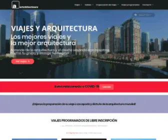 Viajesarquitectura.com(Diseño) Screenshot