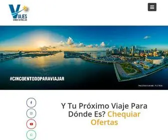 Viajescincoestrellas.com.co(Viajescincoestrellas) Screenshot