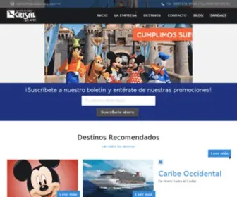 Viajescrisal.com.mx(Cancún) Screenshot