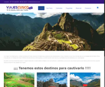 Viajescusco.com(Viajes Cusco Machupicchu) Screenshot