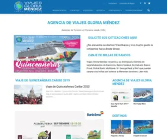 Viajesgloriamendez.com(Quinceaño) Screenshot