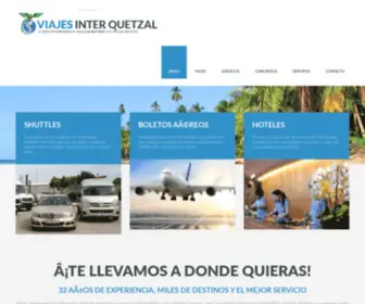 Viajesinterquetzal.com(Viajes) Screenshot