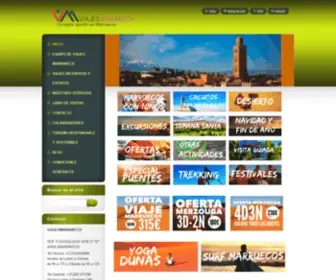 Viajesmarrakech.com(Viajes Marrakech Tours) Screenshot