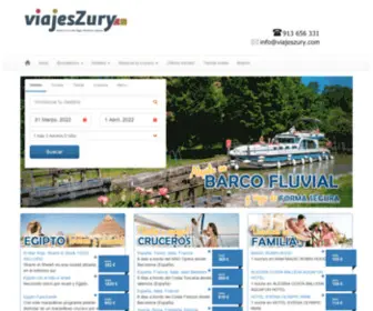 Viajeszury.com(Encuentra en nuestra web los mejores viajes con los mejores precios) Screenshot