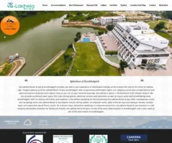 Vialakhela.com(Via Lakhela Resort & Spa) Screenshot