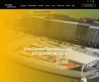 Vialiavigo.com(Vialia ESTACIÓN DE VIGO) Screenshot