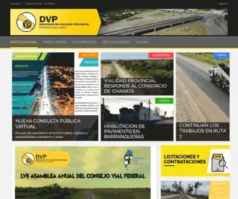 Vialidadchaco.net(Direccion de Vialidad Provincial de la Provincia del Chaco) Screenshot