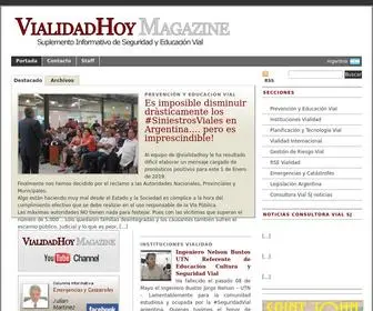 Vialidadhoy.com(Vialidad Hoy Magazine) Screenshot