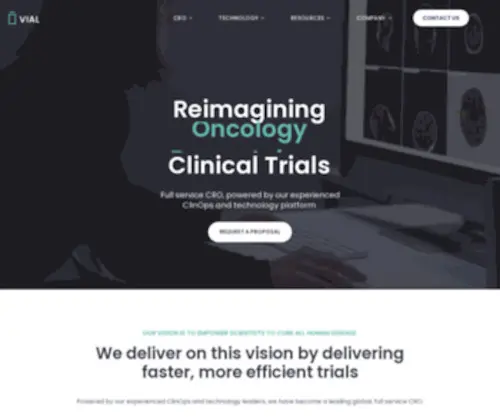 Vialtrials.com(Vialtrials) Screenshot