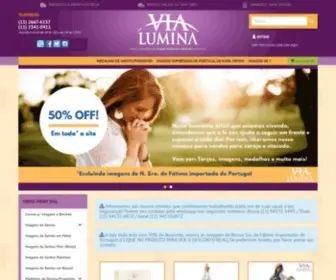 Vialumina.com.br(Via Lumina) Screenshot