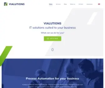 Vialutions.com(Sharepoint) Screenshot