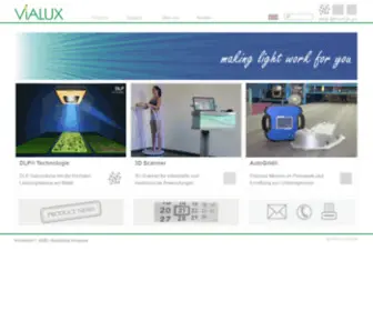 Vialux.de(Startseite vialux gmbh) Screenshot