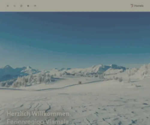 Viamala.ch(Die Tourismusregion Viamala) Screenshot