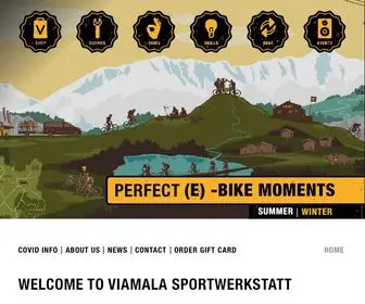 Viamalasportwerkstatt.ch(Komplettes Bike) Screenshot