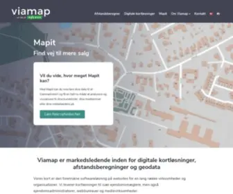 Viamap.net(Kortløsning fra Viamap) Screenshot