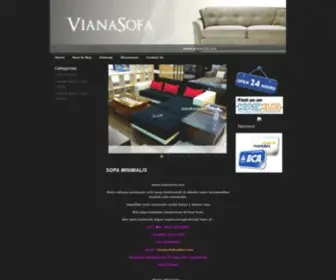 Vianasofa.com(Sofa Minimalis Murah) Screenshot