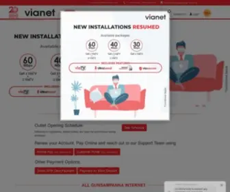 Vianet.com.np(Vianet: vianet communication ltd) Screenshot