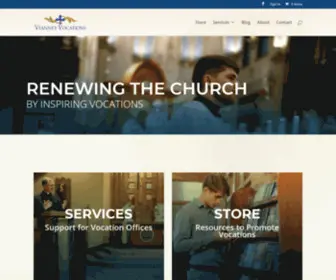 Vianneyvocations.com(Vianney Vocations) Screenshot