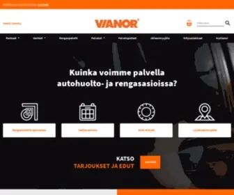 Vianor.fi(Kaikki rengas) Screenshot