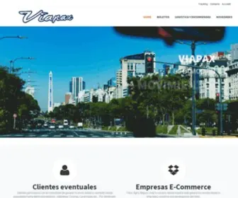 Viapax.com.ar(Viapax Empresa de Viajes y Encomiendas) Screenshot