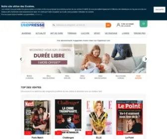 Viapresse.com(Abonnement Presse magazine à prix réduits) Screenshot