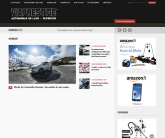 Viaprestige-Automobile.fr(Blog automobile de luxe & Supercar) Screenshot