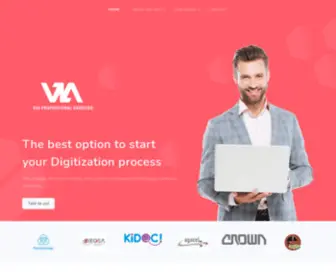 Viaprofessionalservices.com(Digitalización) Screenshot