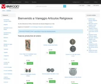 Viareggio.cl(Viareggio Articulos Religiosos) Screenshot