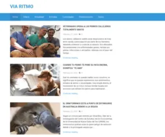 Viaritmo.com(Via Ritmo) Screenshot