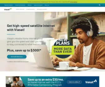 Viasat.com(Global Communications) Screenshot