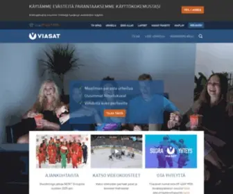 Viasat.fi(Allente tarjoaa suosituimmat urheilulajit sekä valtavan määrän viihdettä kaikkialle Suomeen) Screenshot