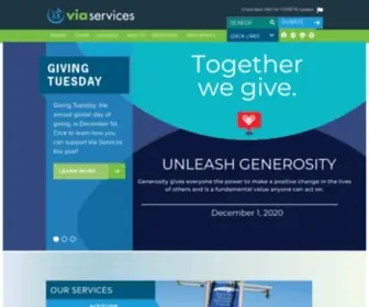 Viaservices.org(VIA Services) Screenshot