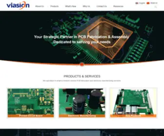 Viasion.com(Viasion Technology Co. Ltd) Screenshot