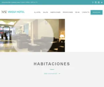 Viasuihotel.com.ar(Viasui Hotel) Screenshot